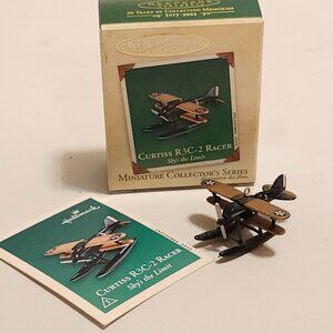 HALLMARK KEEPSAKE CURTISS R3C-2 Racer Ornament Sky's The Limit Collector Series
